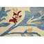 Floral Oushak Vegetable Dye Area Rug 7x9