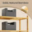 2 Tier 12 Pairs Bamboo Shoe Rack For Closet, Stackable Shoe Oragnizer-78715049-78715048