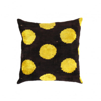 Velvet Silk Throw Square Pillow Cover & Insert