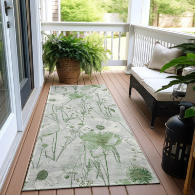 Tapis vert intérieur / extérieur Azaleth
