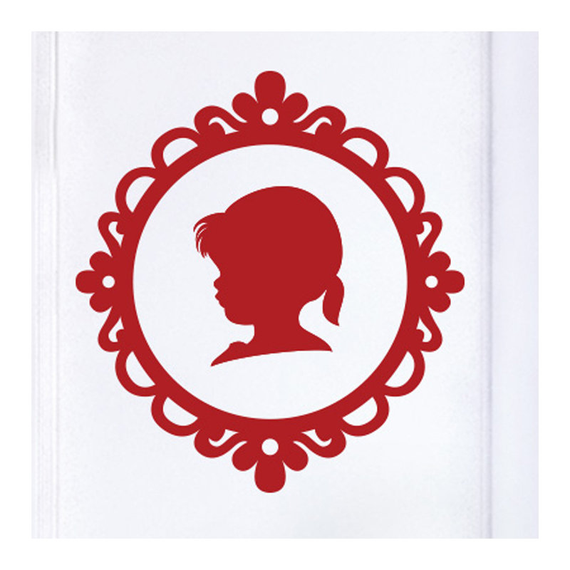 Wall Decal, Dark Red
