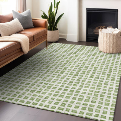 Premium Machine Washable Parramatta Aloe Rug