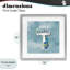 «Floral Bathroom Rules», impression encadrée sous verre, design par Nan-357170500-357170496