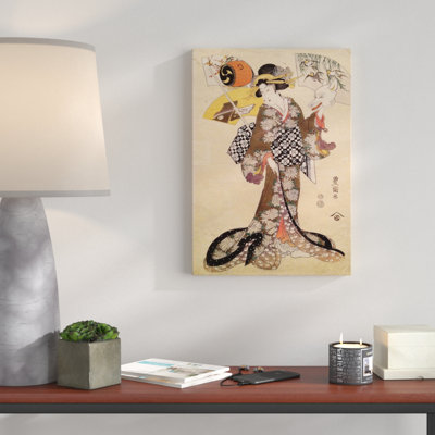 Japanese Oriental by - Wrapped Canvas