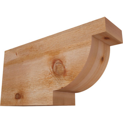 6"W x 12"H x 24"L Alpine Rough Sawn Rafter Tail, Western Red Cedar