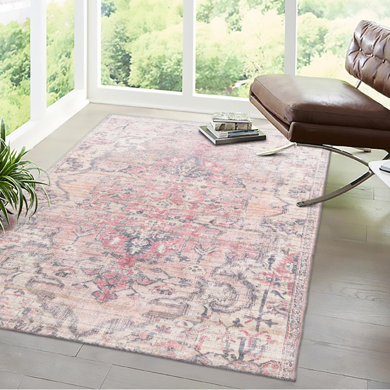 Engelman Washable Oriental Indoor Rug, Rectangle 2' x 3'1"