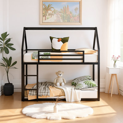 Bansom Kids Twin Over Twin Bunk Bed