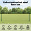 Fence with Post Segment Outdoor Barrier Garden Terrace Divider Boundary-1371456954-1371456932