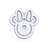 Disney Mickey Mouse Wall Mirror Smart Touch Sensor Switch LED Makeup Mirror Color Changing Dimming