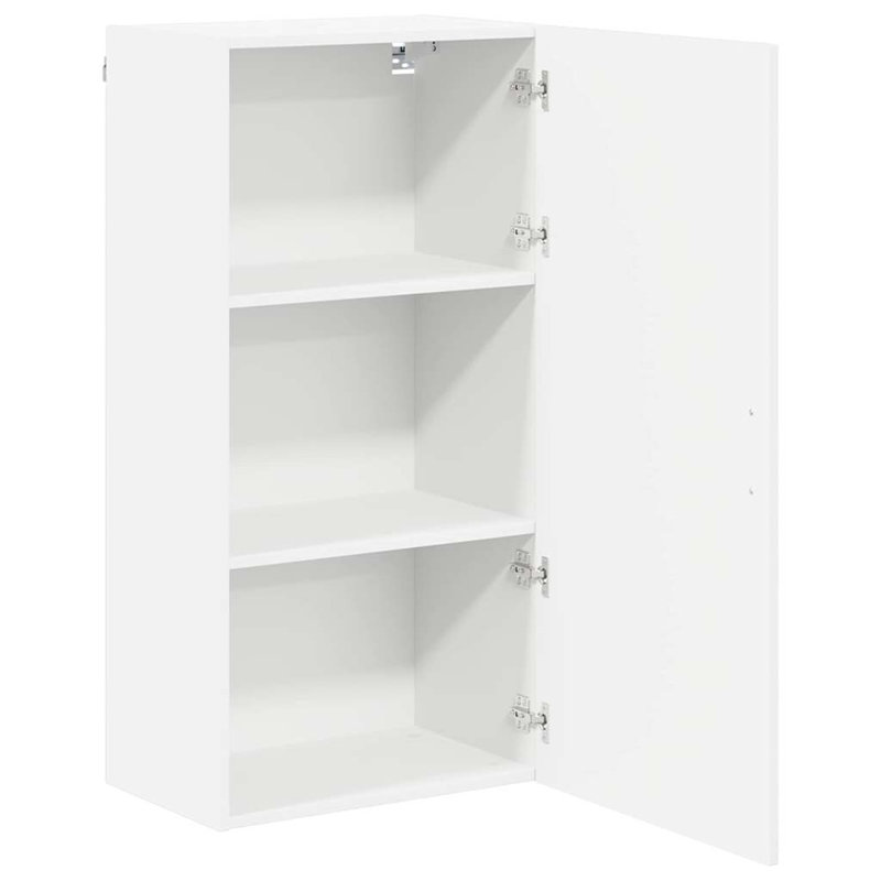 Vidaxl Kitchen Cabinet Black 40 X 31 X 100 Cm Engineered Wood, White, 100cm H x 50cm W x 31cm D