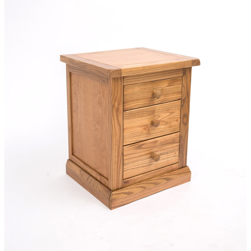 Ringo 45cm W Plywood / Laminate Board Bedside Table