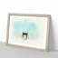 Golden Gate Bridge Tip in Abstract - Picture Frame Graphic Art Print-55735372-55735373
