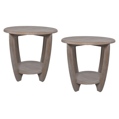 Table de bout Jerick Rustic Farmhouse