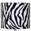 Lampe de table 19,25 "noir / blanc
