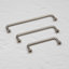 Brushed Nickel Slim Pipe Handles-122026831