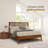 Kaylin Premium Solid Wood Platform Bed Frame with Headboard – 800 lb Capacity, No Box Spring Needed, Fits All Mattresses-92364660-73296058