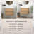 Modern Bathroom 24 Inch Rough Oak Bathroom Vanity With One-Piece Glossy White Engineered Quartz Sink And Soft Drawers, Wall Mounted Floating Bathroom Vanity-1200205263