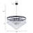 Jermisha 9 - Light Crystal Dimmable Tiered Chandelier
