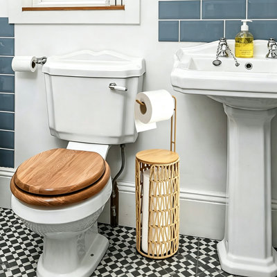 Free Standing Toilet Paper Holder