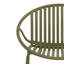 Ensemble de salle à manger d'extérieur moderne 7 pièces avec chaise empilable, vert-124576646