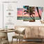 Plage envoûtante - ensemble de 4 impressions sur toile tendue-432679822