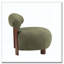 Fauteuil d'appoint en tissu Bouble-1886280464
