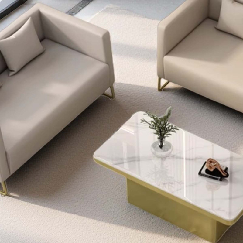 Ensemble de canapé de réception moderne et minimaliste