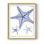 Blue Sea Stars VII, reproduction encadrée - bois massif-1951521414