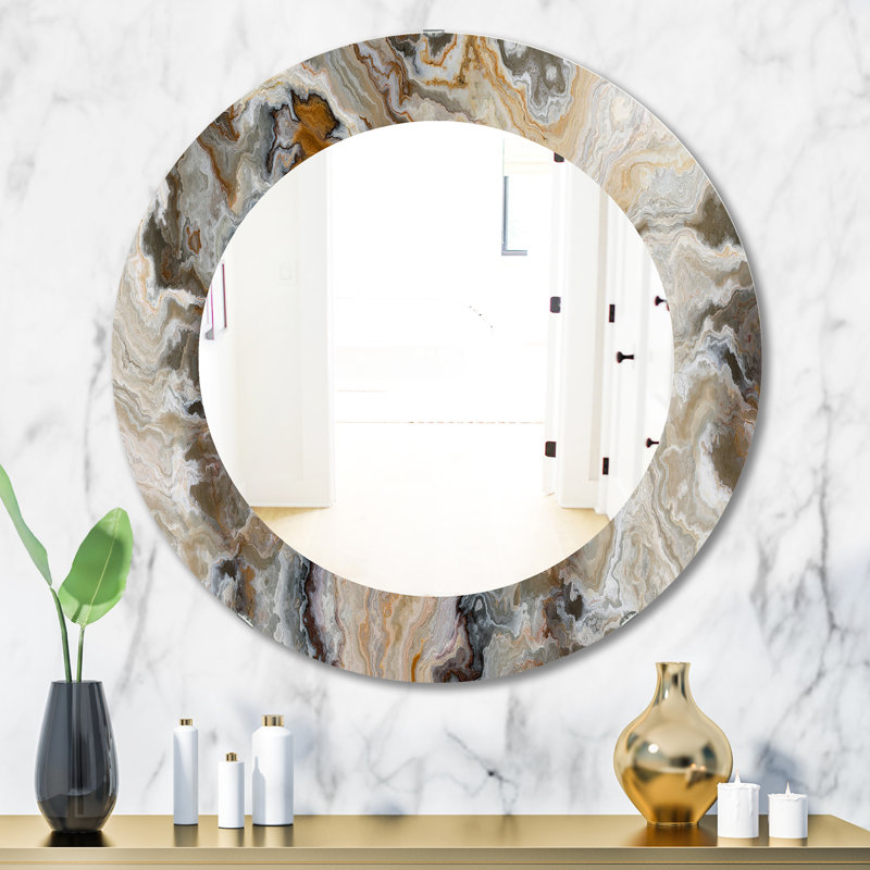 Miroir de salle de bain, miroir mural décoratif - Belhaven, H 23,6 po x l 23,6 po