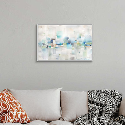 "Cityscape abstract" par Cynthia Coulter, reproduction d’art sur toile