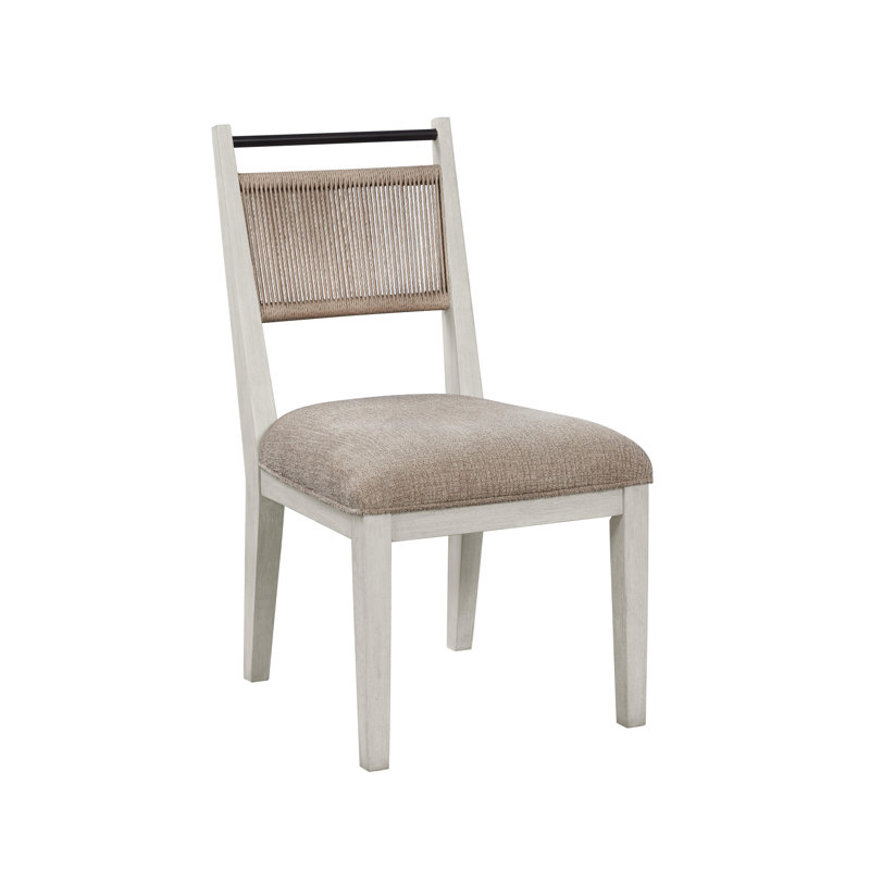 Chaise à dossier en corde - Caramel, Beige