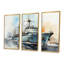 Marine armée, bateau frégate IV - Art mural militaire-194946775-194946770