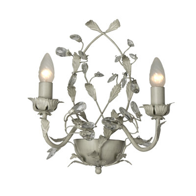Glasscock Candle Wall Light