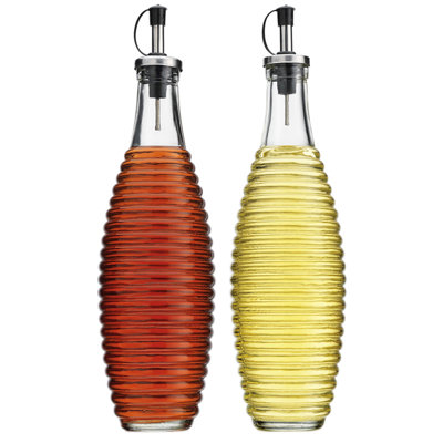 Harper Glass Oil & Vinegar Cruet Set