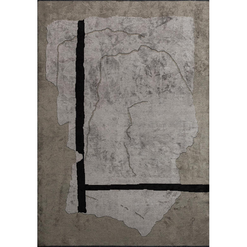 Rapture Abstract Area Rug, Rectangle 7'10" x 9'10"
