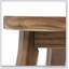 Table d'appoint ronde P16 x 16 po, fabriquée en 100% acacia massif Conception pratique et moderne, matériaux de haute qualité, centre de salon