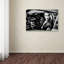 «Waiting For My Company To Lea», impression sur toile tendue-22674561