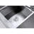 Kingston Brass Denver 21-Inch Stainless Steel Apron-Front Single Bowl Farmhouse Kitchen Sink