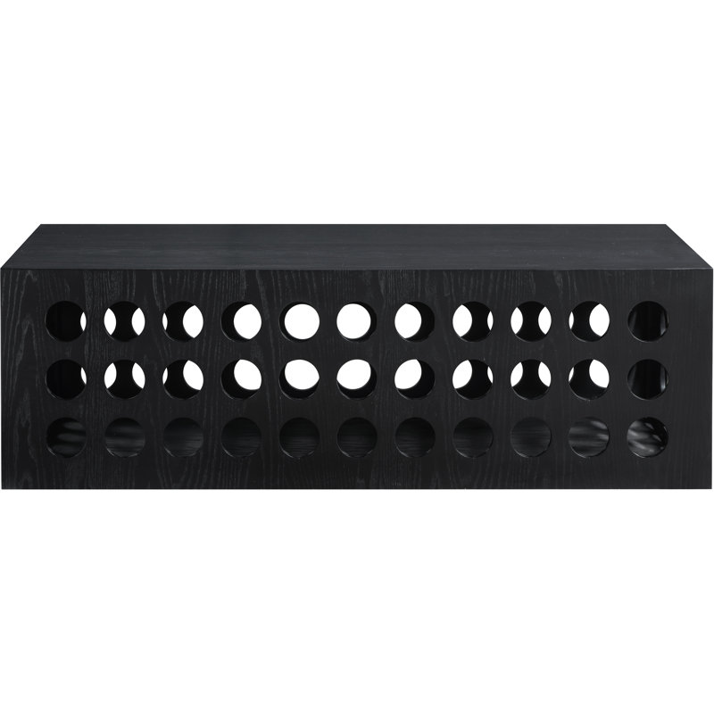 Table basse Chrishaunda, Noir