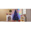 Arbre de Noël articulé noir de 6 pi avec lumières, sapin de Noël avec 920 branches et 280 lumières DEL changeantes avec 11 modes d'éclairage, décoration des Fêtes pour la maison, le bureau et l'école-2044106185