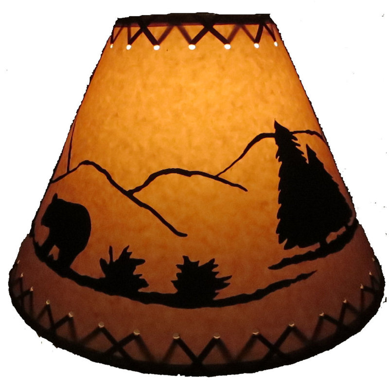 10'' H x 16'' W Paper Empire Lamp Shade