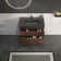 Wall-Mounted Single Bathroom Vanity with Quartz Top with Overflow