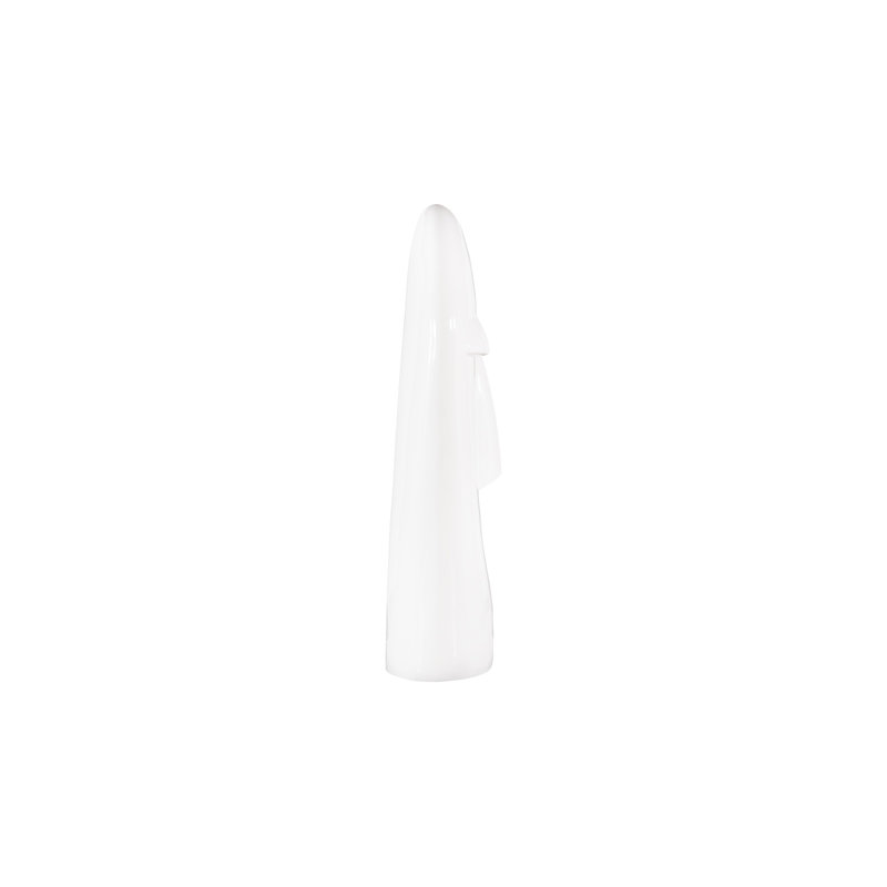 Emerging Face Sculpture, Gel Coat White