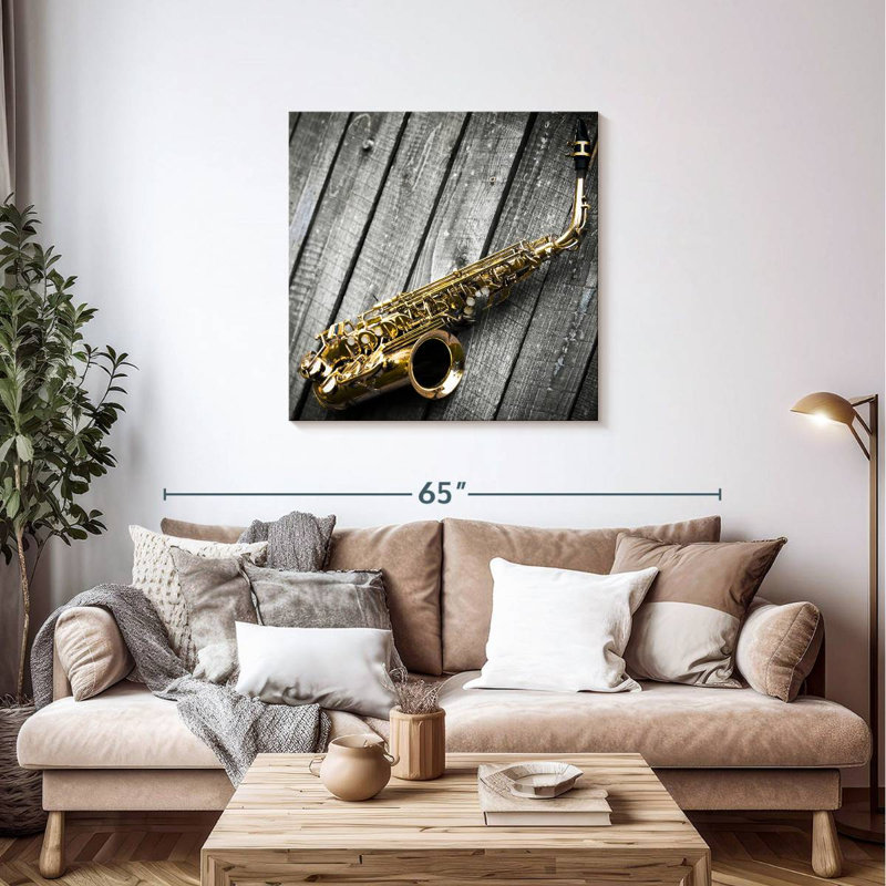 Saxophone alto Abarca, H 36 po x l 36 po