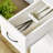 3- Tier Slim Storage Cart, Rolling Narrow Kitchen Cart On Wheels For Small Place, Slide Out Side Utility Cart For Bathroom, Laundry