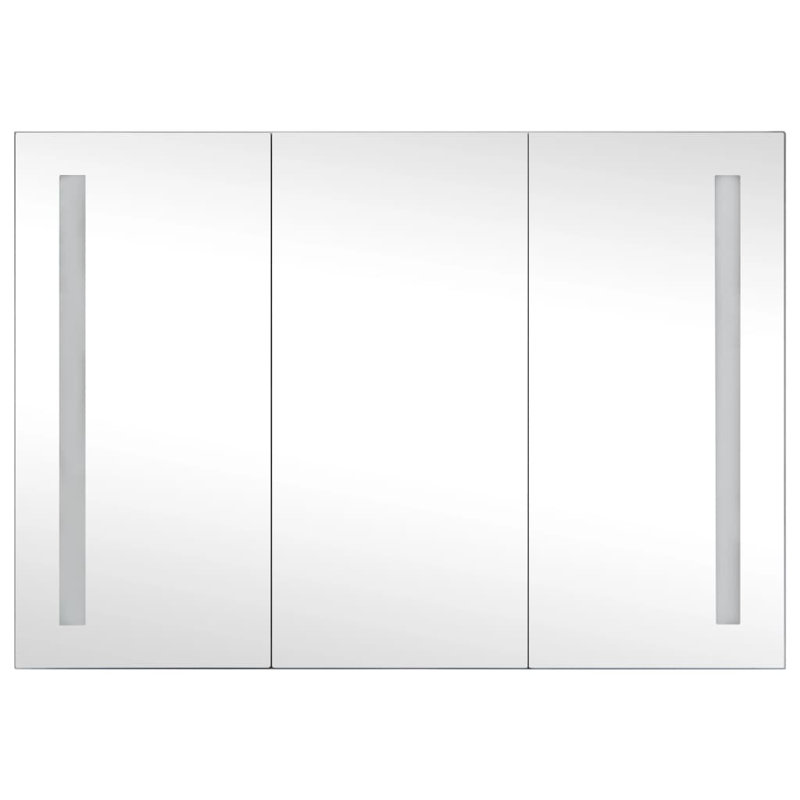 LED Bathroom Mirror Cabinet 35"x5.5"x24.4"