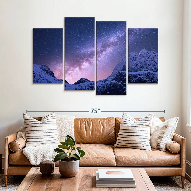 Oberle Himalayas Milky Way, 42'' H x 68'' W