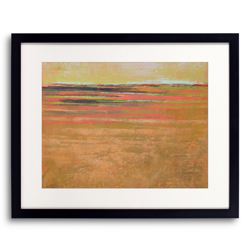 Pumpkin Passages Print by Victoria Primicias, Black Framed Paper, 17.25" H x 21.25" W
