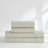 Pleat Cotton Sheets Green 4 Piece Set King-116543530-116543529