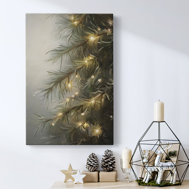 Art des Fêtes de Noël - Toile tendue avec châssis - Série 2-XL